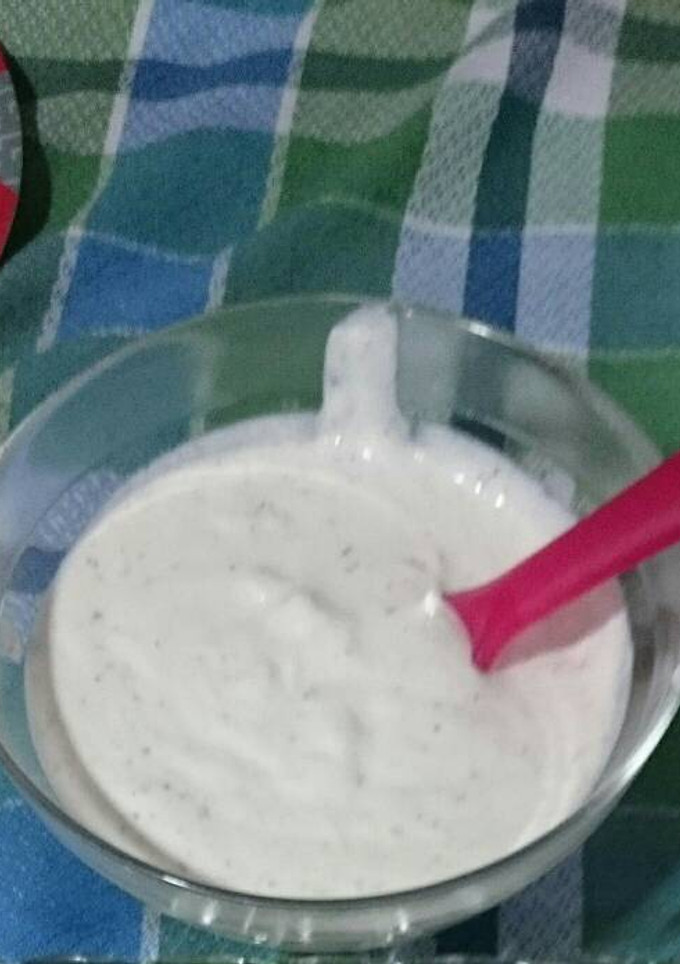 Una foto de Salsa de yogur