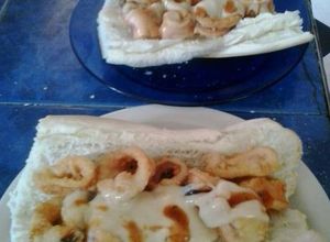 Una foto de Calamar Bravo (Bocadillo)