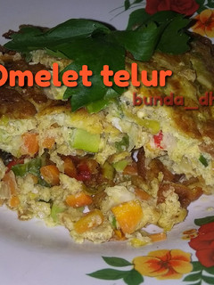 Foto resep 12.Omelet telur sayur