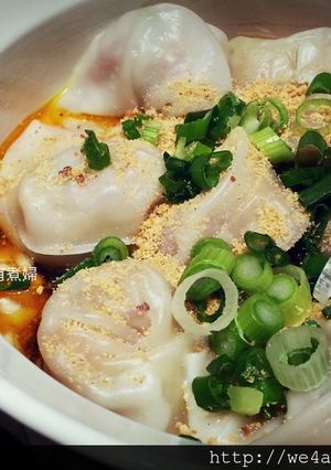 紅油抄手（含紅油製作）。 的食譜成品照片
