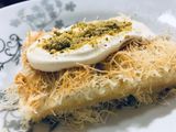 كنافة بالقشطه