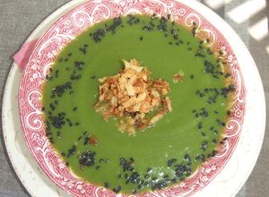 Foto principal de Crema de kale y judías verdes