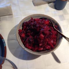 A picture of Cranberry chutney.