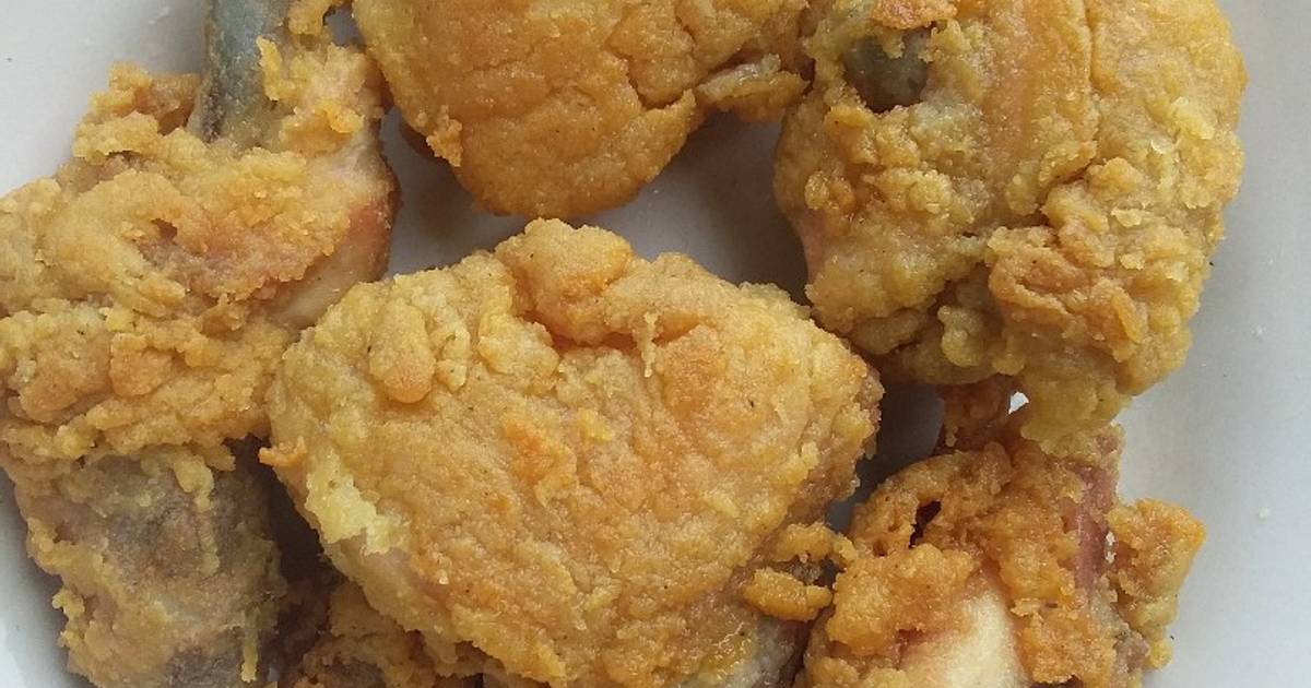 27 resep ayam kentaki krispi bumbu sajiku enak dan mudah Cookpad
