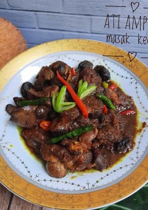 Foto resep Ati Ampela masak kecap