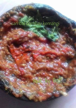 Foto resep Sambal bombay kemangi 😋