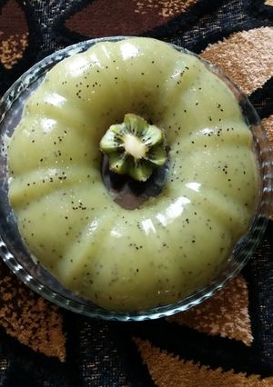 عکسی از دستور دسر کیوی