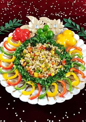 A picture of Jowar Veg. Khichdi.