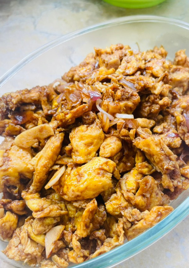 Foto resep Telur orak arik kecap