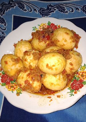 Foto resep Balado telur ayam