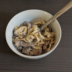 A picture of Classic Beef Stroganoff.