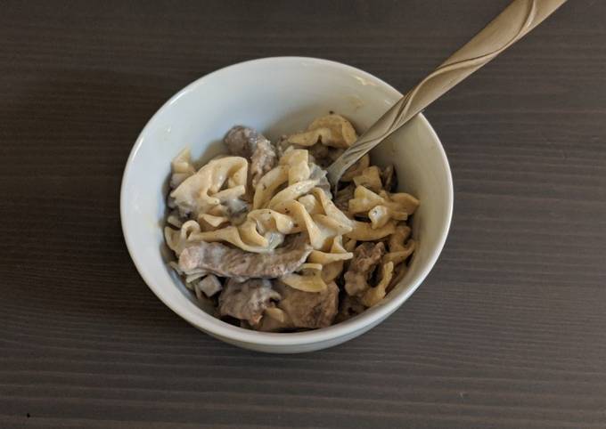 Easiest Way to Make Any-night-of-the-week Classic Beef Stroganoff