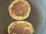 Panqueques de banana y avena