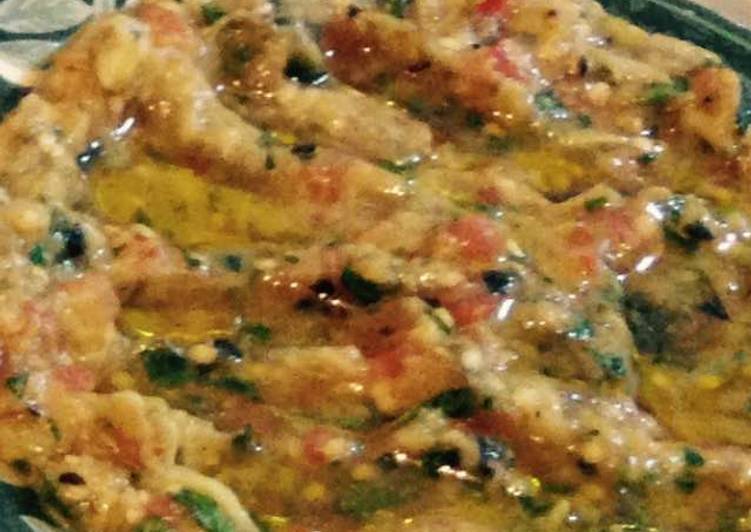 طريقة عمل بابا غنوج متبل