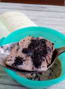 Ice cream coklat simple
