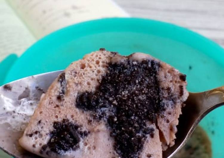 Cara Gampang Menyiapkan Ice cream coklat simple, Lezat Sekali