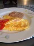 Omelette especial de jamón y queso