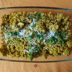 A picture of Masale bhat.
