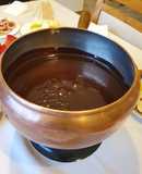 Fondue de chocolate