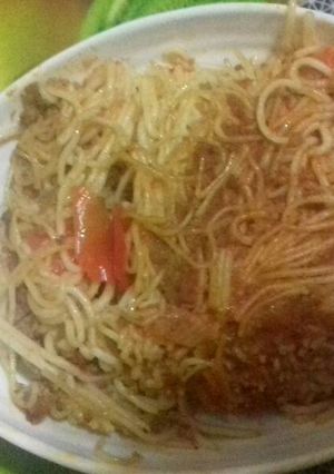 صورة لوصفة معكرونه بالبندوره