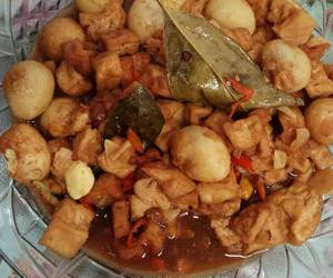 Cara Memasak Ongseng kecap tahu, telur puyuh Paling Enak