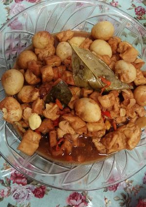 Foto resep Ongseng kecap tahu, telur puyuh