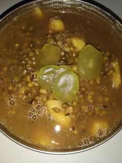 Foto resep Bubur kacang ijo campur ubi #bikinramadanberkesan