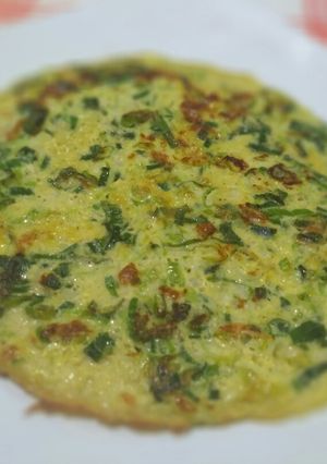Foto resep Telur dadar bawang daun