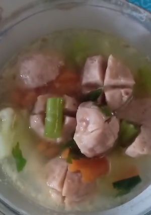 Foto resep Sayur Sop Bakso