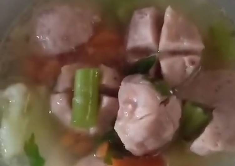 Resep Sayur Sop Bakso Lezat Foodism