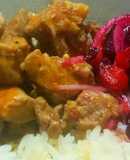 Cerdo al curry
