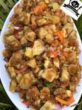 Sweet potato with kuli kuli