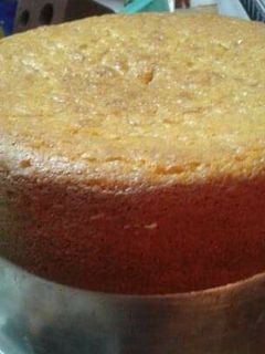 Una foto de Bizcochuelo 3 ingredientes Súper esponjoso