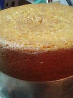 Una foto de Bizcochuelo 3 ingredientes Súper esponjoso