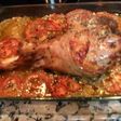 Muslo de pavo al horno