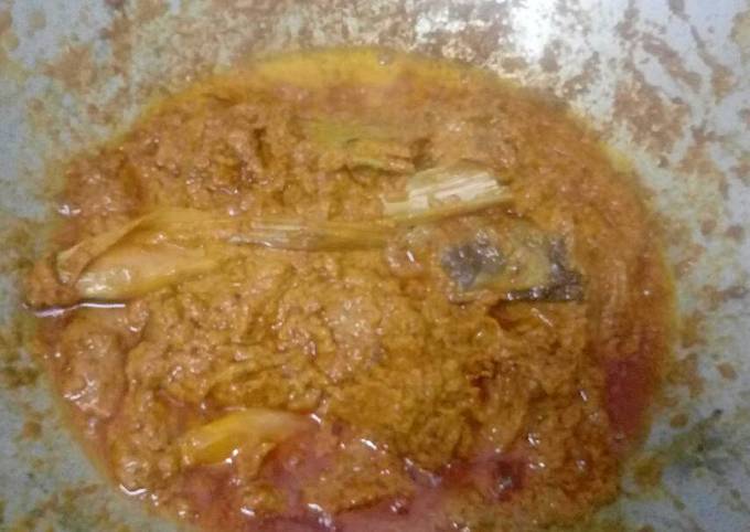 Resep: Rendang daging simple Gampang