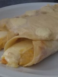 Una foto de Canelones o crepes de choclo o maíz