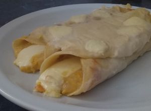 Una foto de Canelones o crepes de choclo o maíz