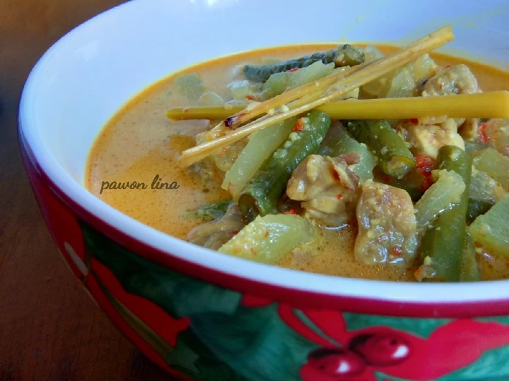 Easy Steps Make Recipes Lodeh Labu Siam the Delicious Perfect.