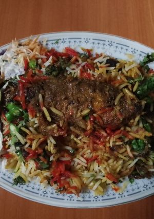 A picture of Pakistan fish 'Biryani'🐠.