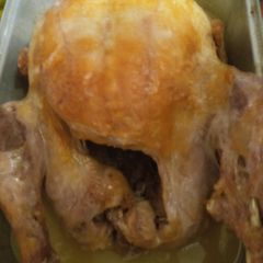 A picture of Turkey cooked with Butter November 2020.