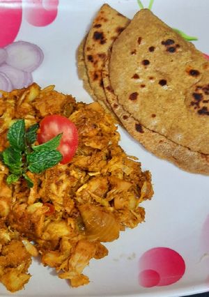 कटहल की सब्जी (kathal ki sabzi recipe in Hindi) रेसिपी मुख्य फोटो