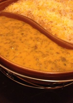 A picture of Beef Enchilada Dip.