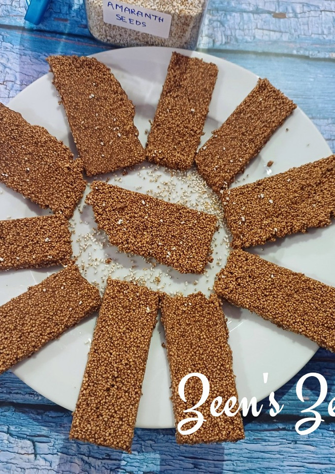 A picture of 20 minutes Amaranth Chocolate Bars.