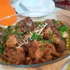 طاجين الجلبانة باللحم-レシピのメイン写真
