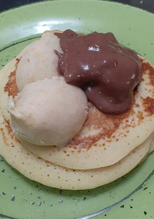 Una foto de Helado de banana