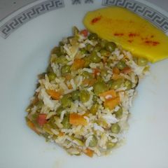 A picture of Vegetable pilau #MyRiceDishContest.