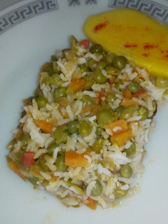 A picture of Vegetable pilau #MyRiceDishContest.
