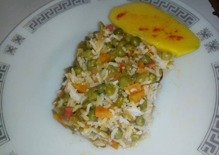Recipe: Appetizing Vegetable pilau #MyRiceDishContest