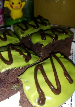 Foto resep Bronis matcha grentea